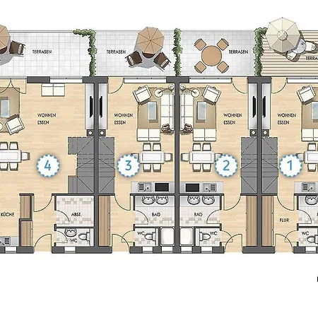 Haus Muschelsucher, Duenenstrasse 44, App 3 *